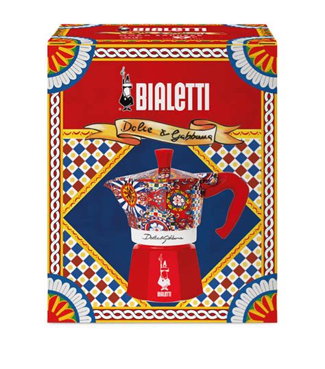 dolce gabbana coffee machine|bialetti x dolce & gabbana.